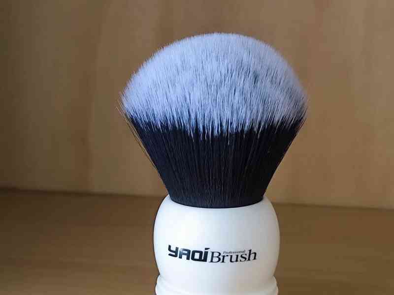 Holící štětec Yaqi 30mm Synthetic Tuxedo - foto 4