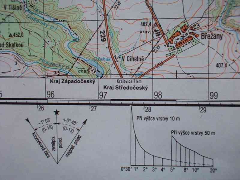 Vojenská profesionální tajná mapa Rakovnicko - foto 7