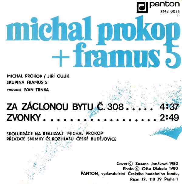 Michal Prokop + Framus 5 – Za záclonou bytu č. 308 / Zvonky - foto 2