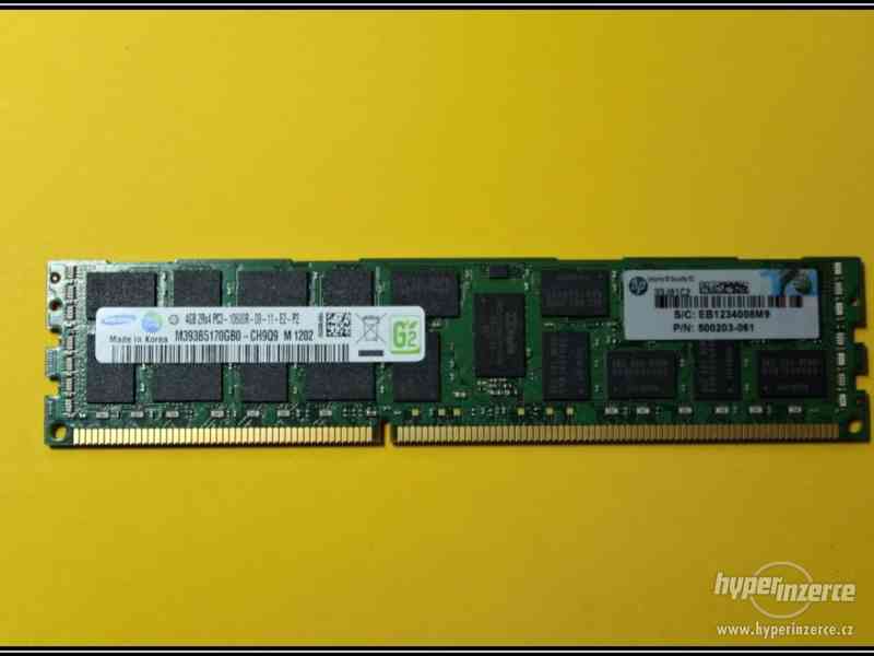 Paměť Samsung 4GB ECC DDR3 PC3-10600R 1333MHz 2Rx4 CH9Q9 - foto 1