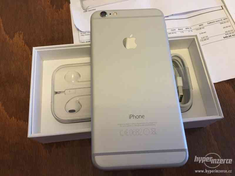 Nabízím Apple iPhone 6 Plus, 64 GB ve stříbrné barvě. - foto 3