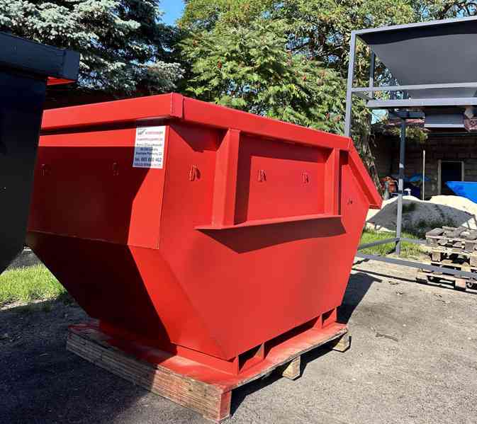 Kontener, koryto 3 m3, kołyska - foto 2