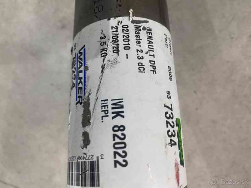 DPF - Renault, Opel 2.3, Walker 73234,93361 - NOVÝ - foto 3