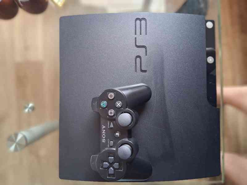 PS3 Slim 250 GB + 18 her - foto 2