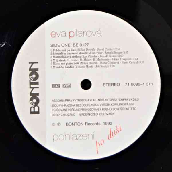 Eva Pilarová ‎– Pohlazení po duši  (LP) - foto 5