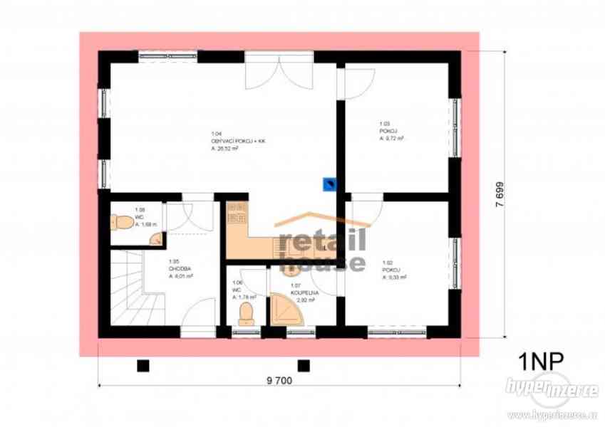 Rodinný dům Panda Elegant, 6+kk, 120 m2 - foto 9