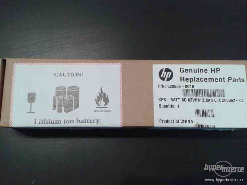 *Originální* baterie pro HP notebooky - foto 6
