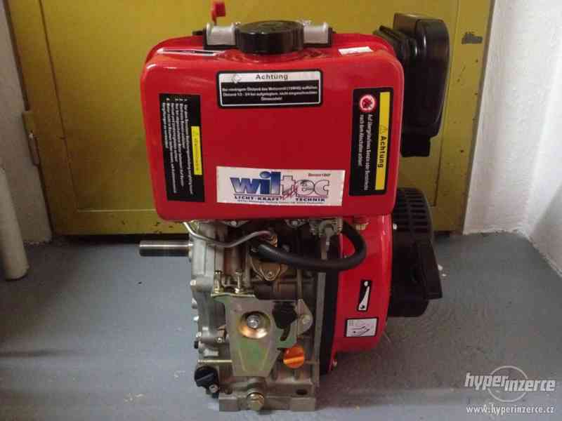 Diesel Motor 10 hp s elektrickým startérem - foto 2