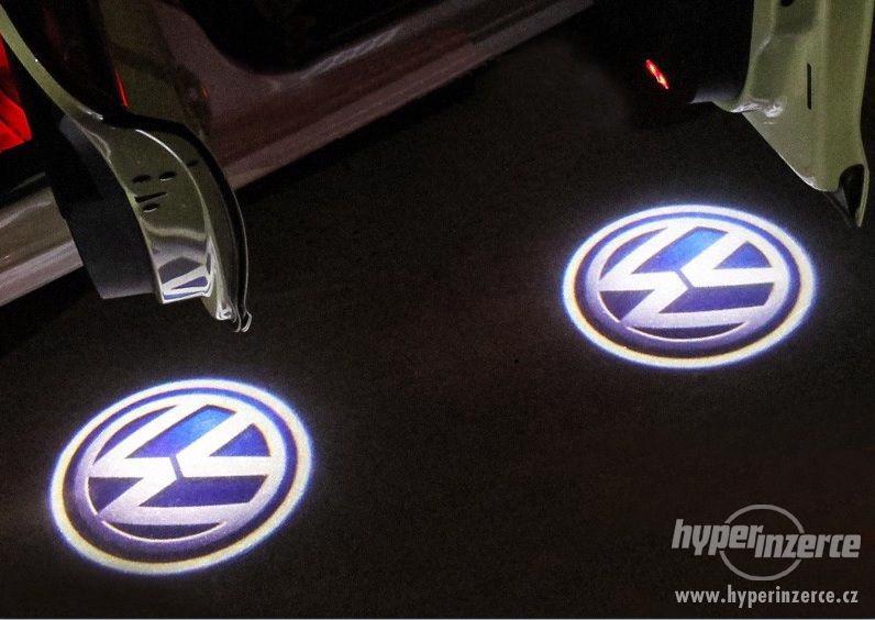 3D Led logo projektor VW, Osvětlení dveří - foto 1