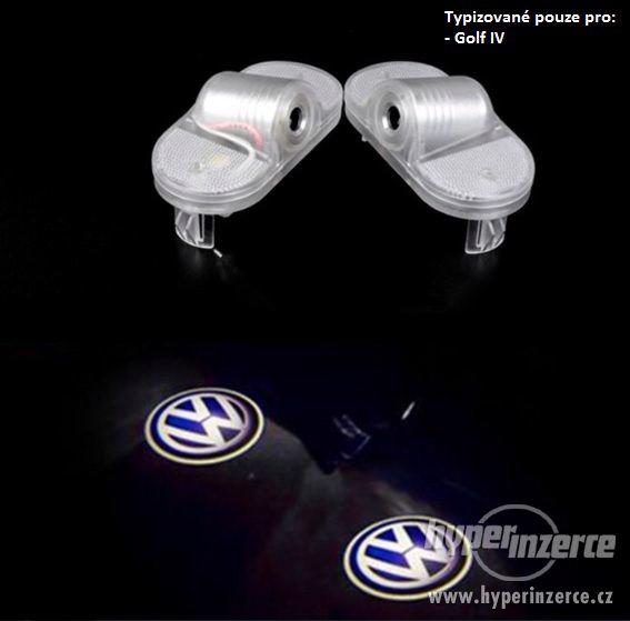 3D Led logo projektor VW, Osvětlení dveří - foto 4