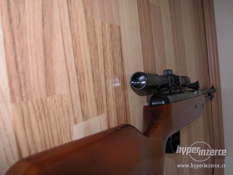 Vzduchovka B-3-3,puškohled, diabolky - foto 2