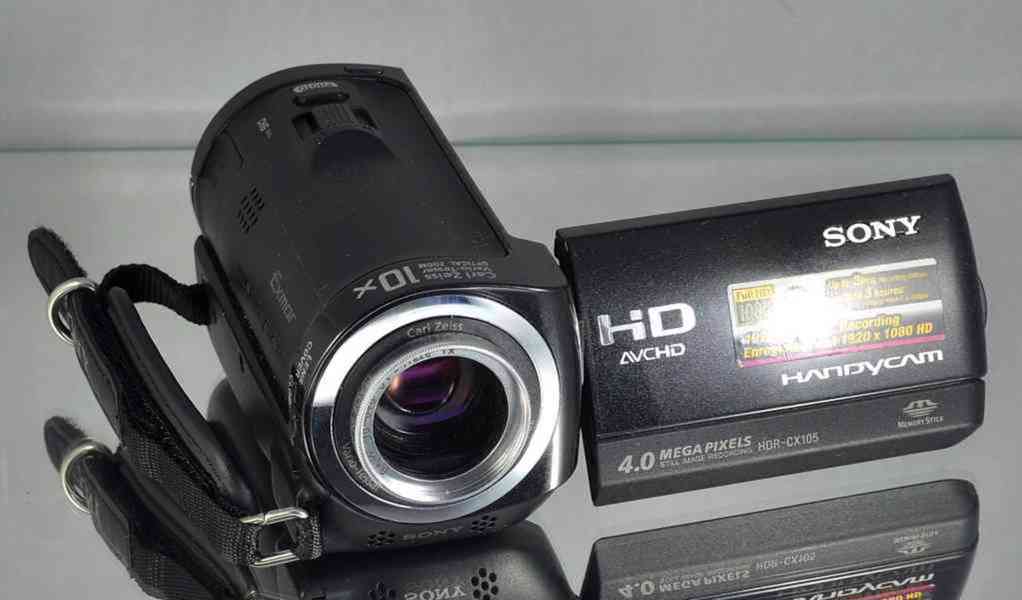 Sony HDR-CX105e **videokamera*Full HDV*8 GB paměti - foto 5