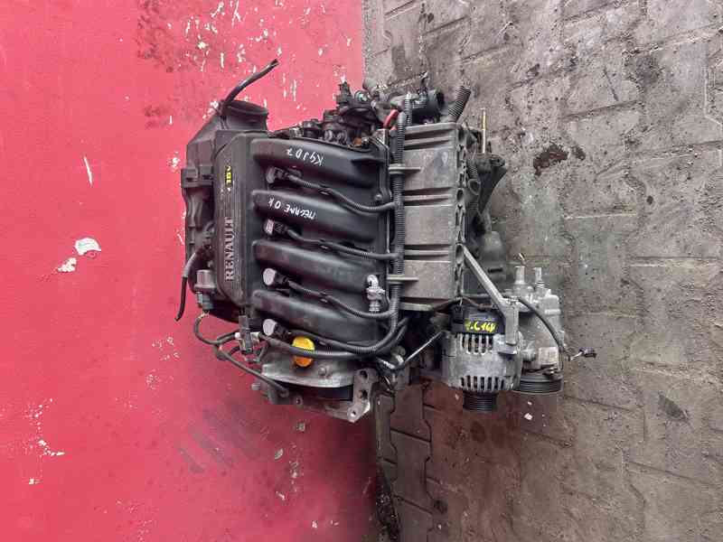 Motor 1,4 16V K4J D740 72KW Renault Megane komplet - foto 1