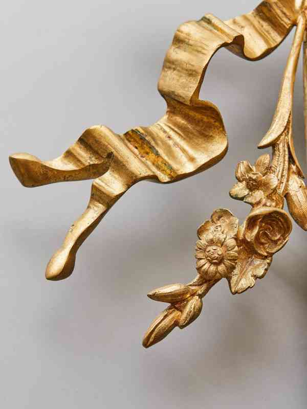 Luxusní nástěnné lampy neoklasicistní – zlacený bronz - foto 10