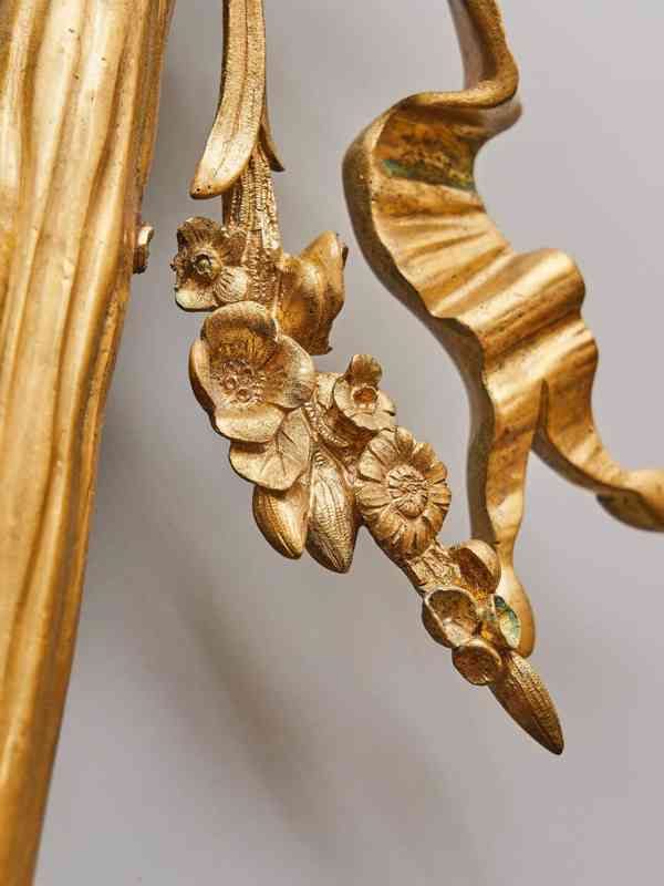 Luxusní nástěnné lampy neoklasicistní – zlacený bronz - foto 16