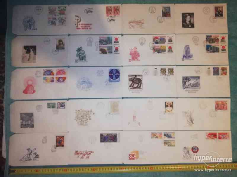 Obálky se známkami, s obrázky a razítky - 200 ks - foto 9