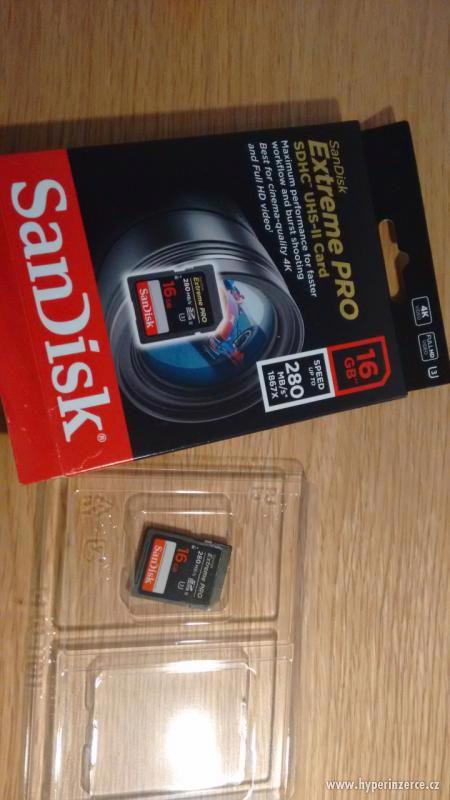 SanDisk SDHC 16GB Extreme Pro Class 3 UHS-II (U3) - foto 2