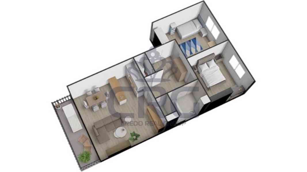 PRODEJ LUXUSNÍ NOVOSTAVBY BYTU 3+KK, OBEC ČESKÁ - foto 15