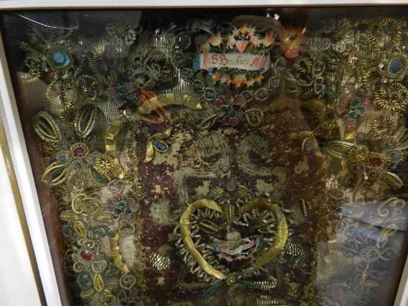 Krásný velmi starý Relikviář - foto 5