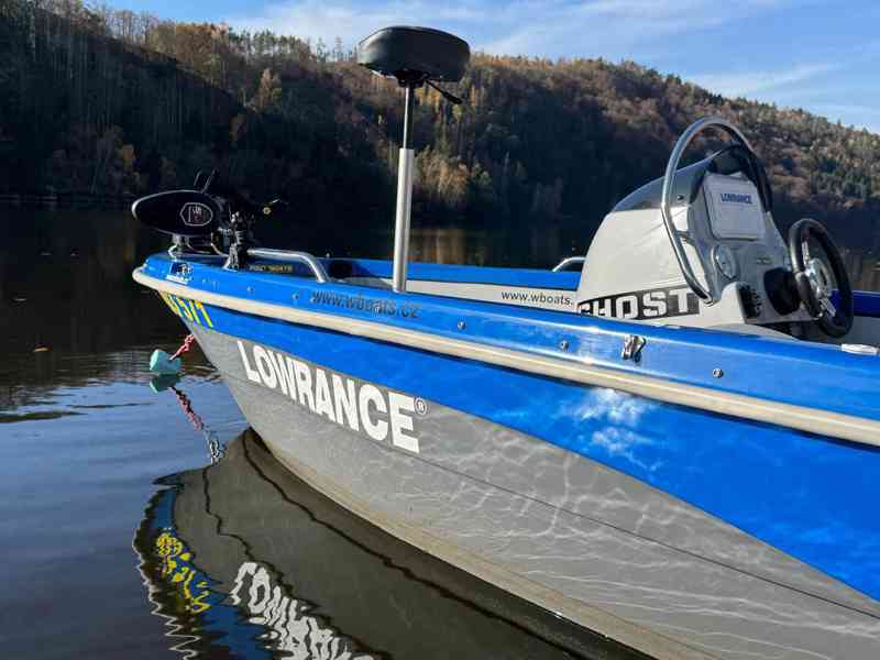 Použitá rybářská loď RiverFox 470 + motor + vlek - foto 20