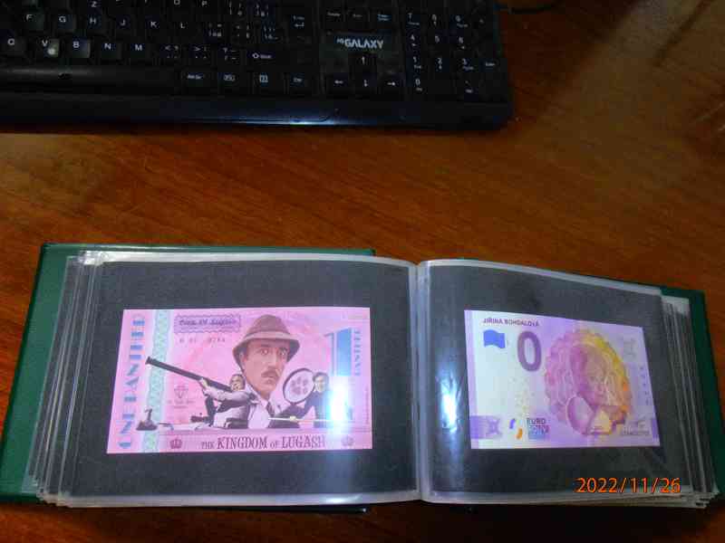 bankovka růžový panter - foto 1