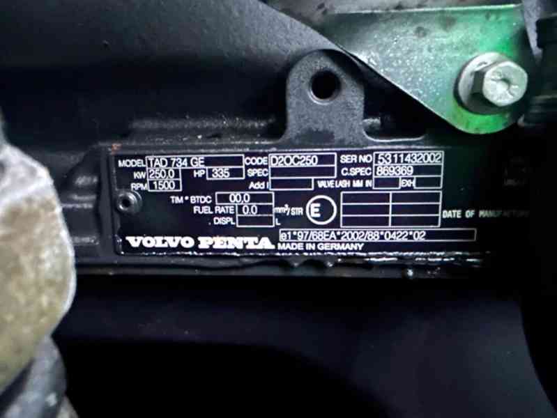 Nouzový dieselagregát 275 kVA, SDMO V275 Volvo Penta - foto 5