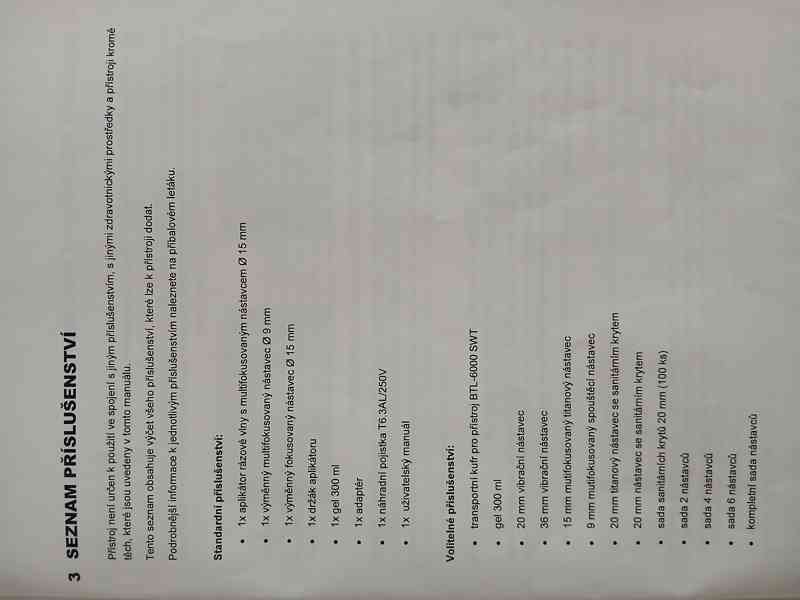 Prodej rázové vlny BTL-6000 SWT EASY TOPLINE - foto 3