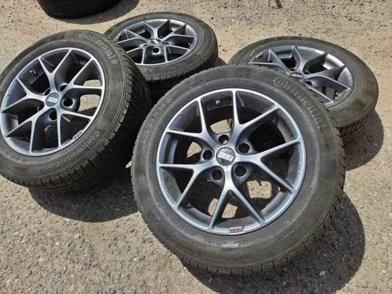 🛞 Zimní ALU kola BBS 5x120 7Jx16 ET36 + pneu Continental 20 - foto 3