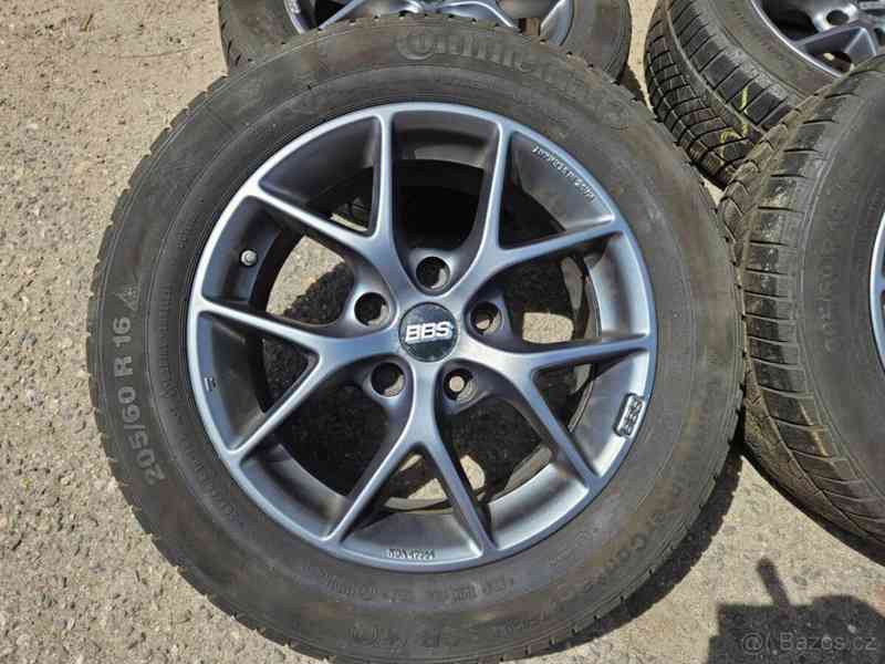 🛞 Zimní ALU kola BBS 5x120 7Jx16 ET36 + pneu Continental 20 - foto 5