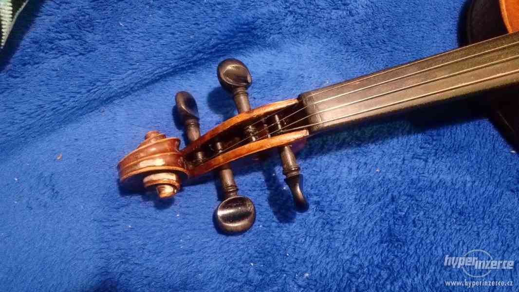 Prodám Starožitné velmi znějící krásné housle - levně - foto 8