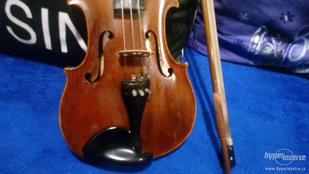 Prodám Starožitné velmi znějící krásné housle - levně - foto 14