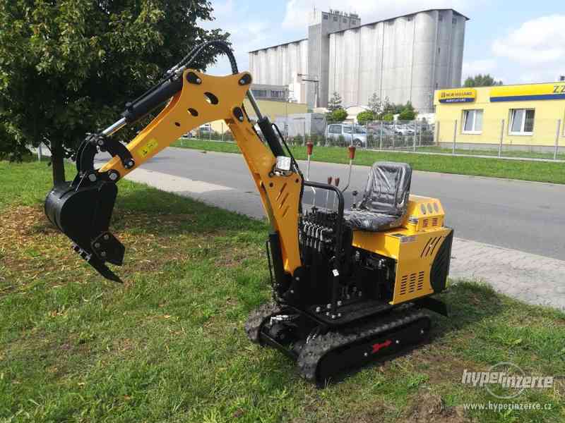 Minibagr bagr mini rypadlo podkop Digger D72 - foto 1