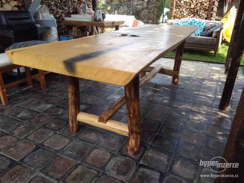 Prodám masivní dubový stůl - foto 5