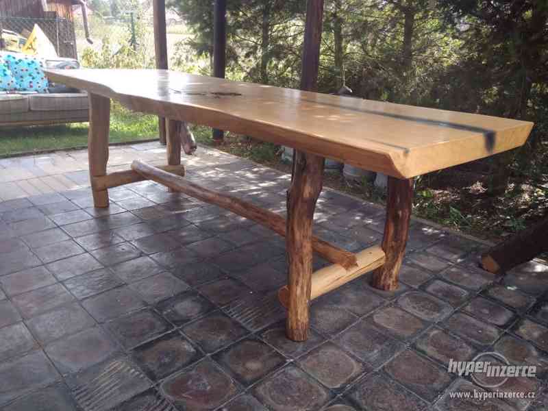 Prodám masivní dubový stůl - foto 7