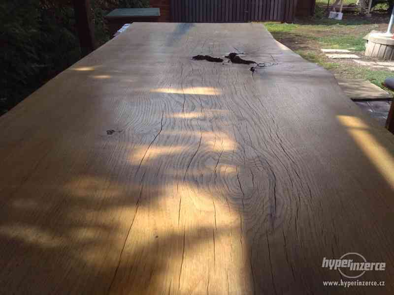 Prodám masivní dubový stůl - foto 12
