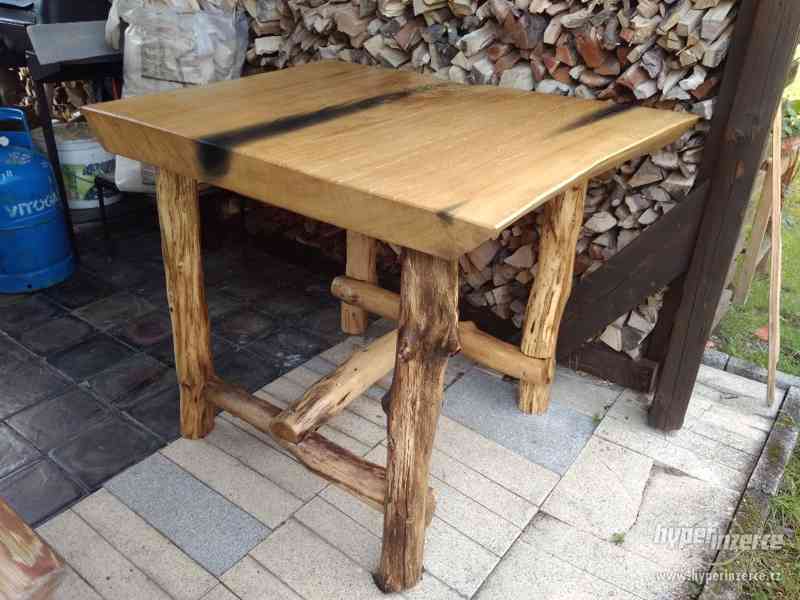 Prodám masivní dubový stůl - foto 14