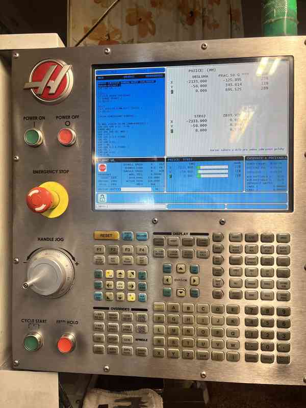 Použité obráběcí centrum HAAS VF-7/40, r. v. 2012 - foto 8