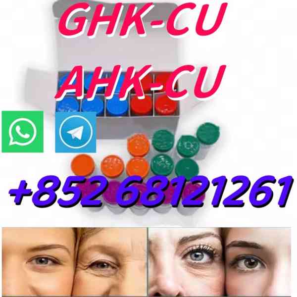 +852 68121261 Cosmetics Grade GHK-CU/ AHK-CU Peptide - foto 2