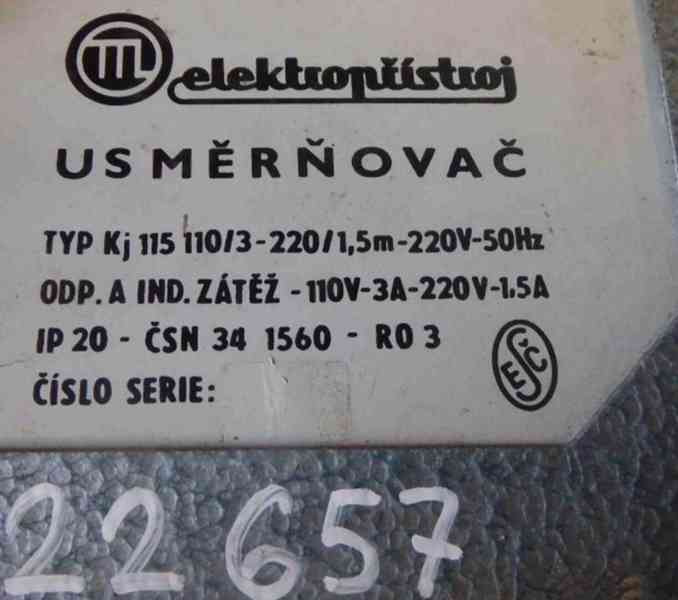 Usměrňovač Kj 115   - foto 3