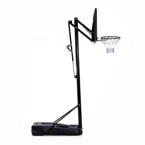 Basketbalový koš se stojanem 230–305 cm | černý - foto 3