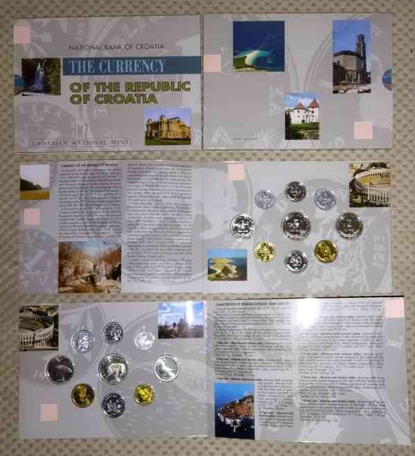 Sada oběžných mincí Kuna a Lipa, vydání 1993 - foto 5