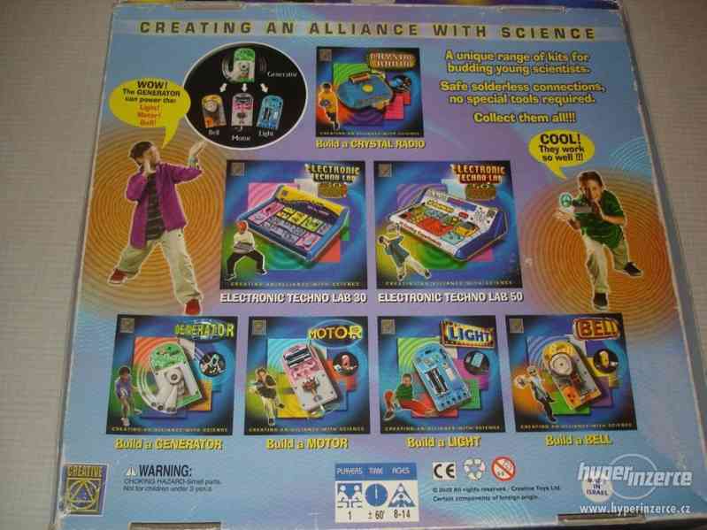 Retro elektronická stavebnice a lá Logitronik - foto 3