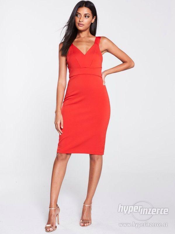 Ted Baker - Červené bodycon šaty, vel. 44 - foto 1