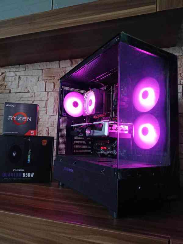 🚀 HERNÍ PC RYZEN 5 5600, 32GB RAM, RX 5700XT, SSD, WIN11 🚀 - foto 4