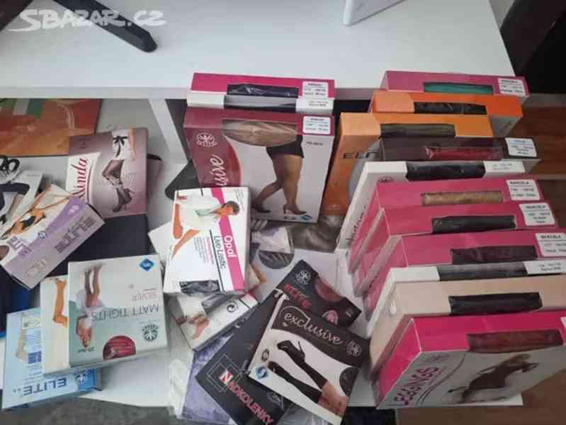 Originál Elite atd. punčochové zboží... 30 kusů - foto 1