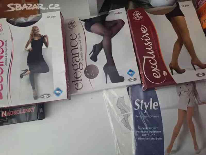 Originál Elite atd. punčochové zboží... 30 kusů - foto 2