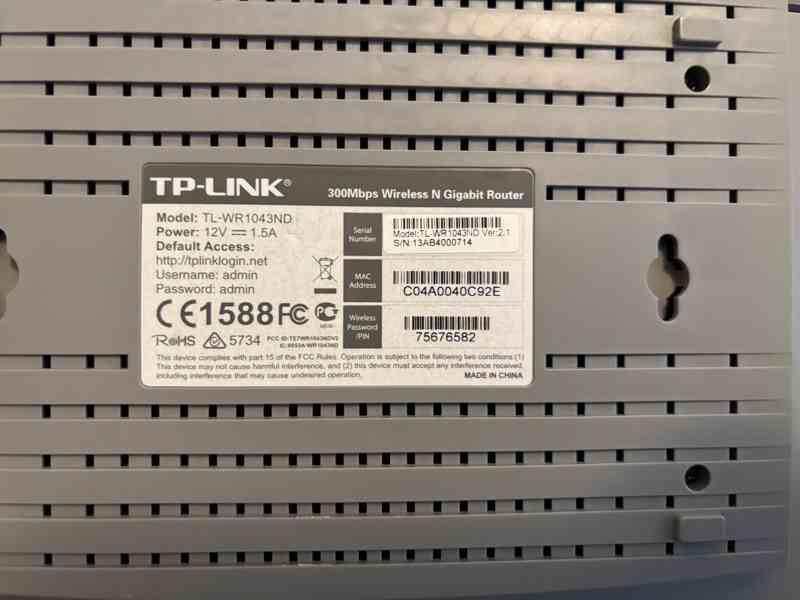 WiFi router TP-LINK TL-WR1043ND V2.1 - foto 2