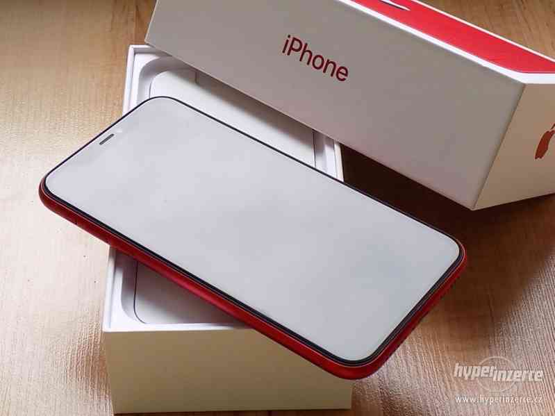 APPLE iPhone 11 64GB Red - ZÁRUKA - TOP STAV !! - foto 4