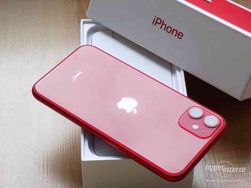 APPLE iPhone 11 64GB Red - ZÁRUKA - TOP STAV !! - foto 7
