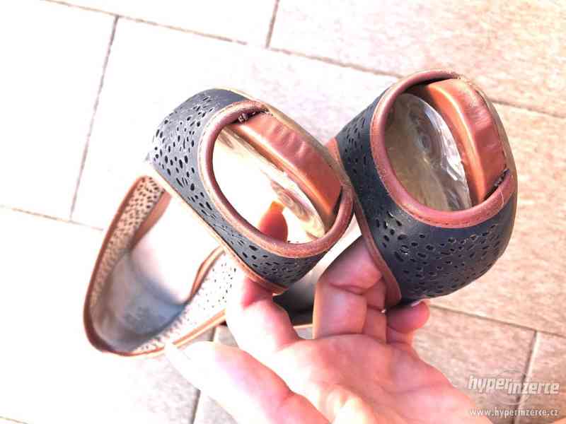Kožené boty RockPort s otevřenou špičkou 37vel - foto 7